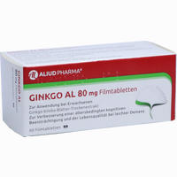 Ginkgo Al 80 Mg Filmtabletten  30 Stück - ab 7,13 €