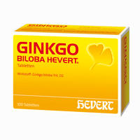 Ginkgo Biloba Hevert Tabletten  300 Stück - ab 11,64 €