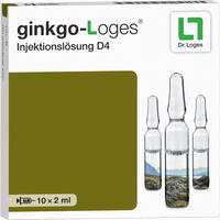 Ginkgo- Loges Injektionslösung D4 Ampullen 5 x 2 ml - ab 0,00 €