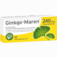 Ginkgo- Maren 240mg Filmtabletten  30 Stück - ab 18,25 €