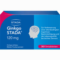 Ginkgo Stada 120mg Filmtabletten  30 Stück - ab 10,66 €