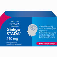 Ginkgo Stada 240mg Filmtabletten  30 Stück - ab 18,48 €