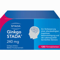 Ginkgo Stada 240mg Filmtabletten  30 Stück - ab 18,48 €
