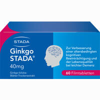 Ginkgo Stada 40mg Filmtabletten 120 Stück - ab 3,71 €