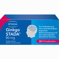 Ginkgo Stada 80mg Filmtabletten  30 Stück - ab 6,87 €