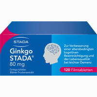 Ginkgo Stada 80mg Filmtabletten  30 Stück - ab 8,32 €