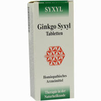 Ginkgo Syxyl Tabletten  60 Stück 