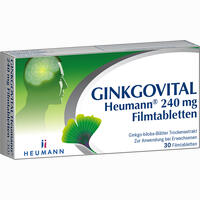 Ginkgovital Heumann 240 Mg Filmtabletten  30 Stück - ab 25,27 €