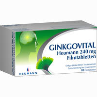 Ginkgovital Heumann 240 Mg Filmtabletten  30 Stück - ab 14,79 €