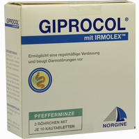 Giprocol Kautabletten Pfefferminz  3 x 10 Stück 