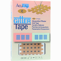 Gitter Tape Acutop 5x6cm Pflaster 20 x 2 Stück
