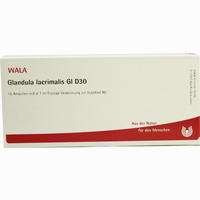 Glandula Lacrimalis Gl D30 Ampullen 10 x 1 ml