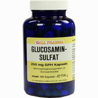 Glucosaminsulfat Kapseln 250mg  60 Stück - ab 16,50 €