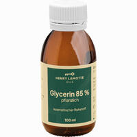 Glycerin 85 % Pflanzlich - Kosmetischer Rohstoff Öl 100 ml