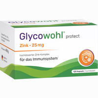 Glycowohl Zink- Komplex 25 Mg Hochdosierte Kapseln 120 Stück