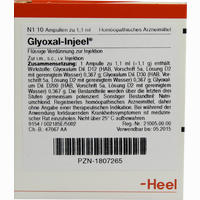 Glyoxal- Injeel Ampullen 10 Stück