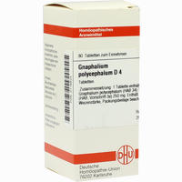 Gnaphalium Polyc D4 Tabletten 80 Stück - ab 6,53 €