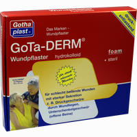 Gota- Derm Foam Hydrokolloid Steril 10x10cm Pflaster 10 Stück