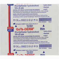 Gotha- Derm Hydrokolloides Wundpflaster 10cmx5cm  10 Stück - ab 4,65 €