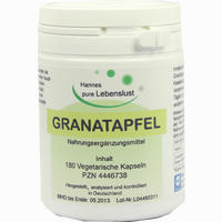 Granatapfel Konzentrat 40% Vegi Kapseln  180 Stück - ab 13,93 €