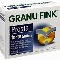 Granu Fink Prosta Forte 500mg Hartkapseln 80 Stück - ab 16,67 €