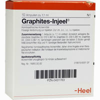 Graphites- Injeel Ampullen 10 Stück