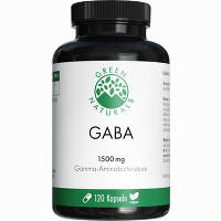 Green Naturals Gaba 1500 Mg Vegan 120 Stück