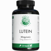 Green Naturals Lutein 50mg + 5mg Zeaxanthin Vegan 120 Stück