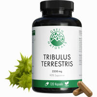 Green Naturals Tribulus Terrestris 2. 250 Mg Vegan 120 Stück