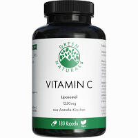 Green Naturals Vitamin C 1250 Mg Liposomal Vegan 180 Stück
