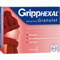 Gripphexal 500mg/30mg Granulat 10 Stück