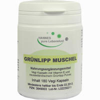 Grünlipp Muschelextrakt Vegi Kapseln  180 Stück - ab 18,40 €