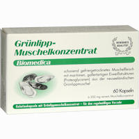 Gruenlipp Muschelkonzentrat Kapseln 60 Stück - ab 15,96 €