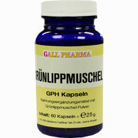 Grünlippmuschel Gph Kapseln  60 Stück - ab 13,36 €