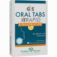 Gse Oral Tabs Rapid Zitrusfruchte 12 Stück