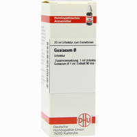 Guaiacum Urtinktur D 1 Dilution 50 ml - ab 10,22 €
