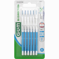 Gum Bi- Direction Blau 0.9 Mm Zahnbürste 6 Stück