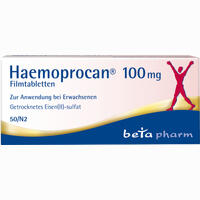 Haemoprocan 100 Mg Filmtabletten  50 Stück