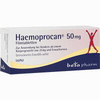 Haemoprocan 50 Mg Filmtabletten 50 Stück