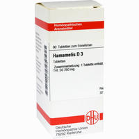 Hamamelis D3 Tabletten 80 Stück