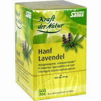 Hanf Lavendel Kräutertee Bio Kraft der Natur Salus Filterbeutel 15 Stück 