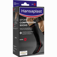 Hansaplast Sport Compression- Socks Gr. L Bandage 2 Stück