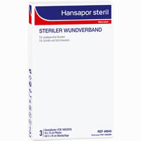 Hansapor Steril 10x15 Cm Einzelpflaster  1 Stück - ab 1,28 €