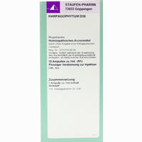 Harpagophytum D30 10 x 1 ml 