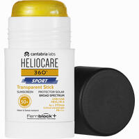 Heliocare 360 Sport Transparent Stick 50+ 25 g
