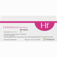 Helleborus Foetidus D4 Aquos. Ampullen 8x1 ml