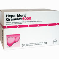 Hepa Merz Granulat 6000  30 Stück - ab 73,63 €