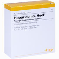 Hepar Comp. Heel Ampullen 10 Stück - ab 17,57 €