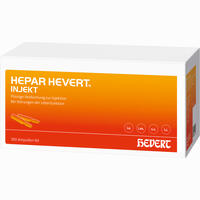 Hepar Hevert Injekt Ampullen 10 Stück - ab 16,99 €