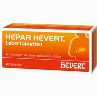 Hepar Hevert Lebertabletten  40 Stück - ab 7,09 €